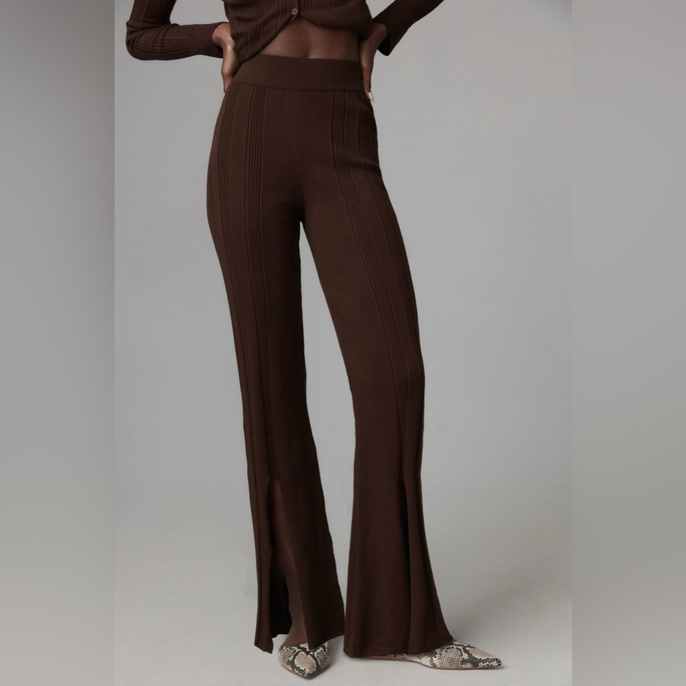 Anthropologie Daily Practice Flare Sweater Pants Size: XS